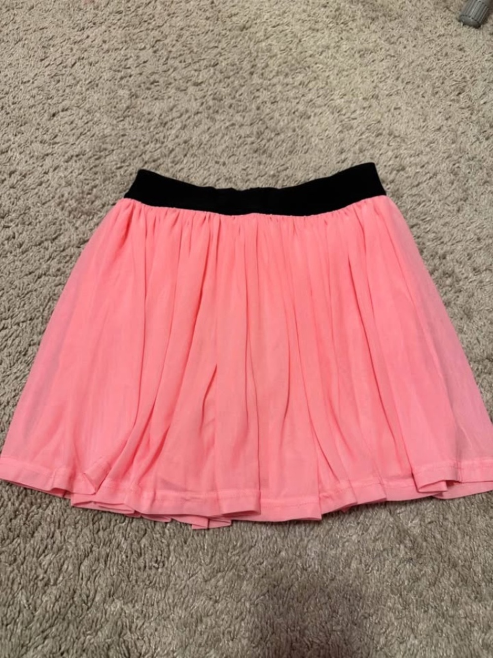 NWT ECO-FRIENDLY 15" PLEATED MESH ACTIVE SKORT WITH SHORTS Soneven pink, XS